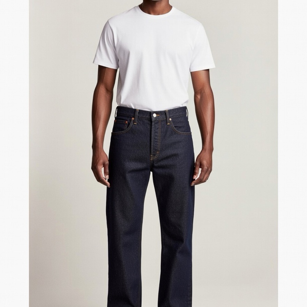Levi's Dark Indigo Straight Jeans